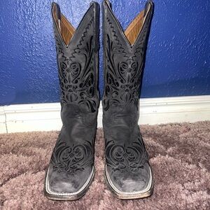 Black Western Cowboy Boots
